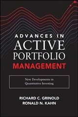 Advances in Active Portfolio Management: New Developments in Quantitative Investing цена и информация | Книги по экономике | 220.lv