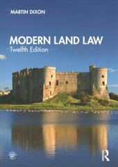 Modern Land Law 12th edition cena un informācija | Ekonomikas grāmatas | 220.lv