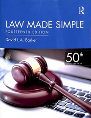 Law Made Simple 14th edition cena un informācija | Ekonomikas grāmatas | 220.lv