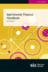 Matrimonial Finance Handbook cena un informācija | Ekonomikas grāmatas | 220.lv