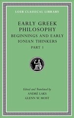 Early Greek Philosophy: Beginnings and Early Ionian Thinkers, Part 1, Volume II цена и информация | Исторические книги | 220.lv