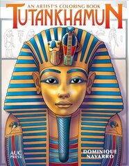 Tutankhamun: An Artist's Coloring Book cena un informācija | Vēstures grāmatas | 220.lv