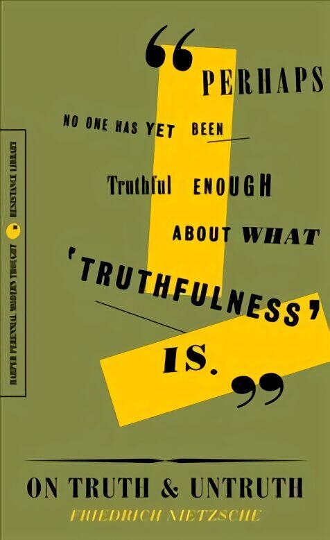 On Truth and Untruth: Selected Writings cena un informācija | Vēstures grāmatas | 220.lv