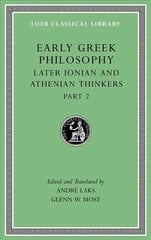 Early Greek Philosophy: Later Ionian and Athenian Thinkers, Part 2, Volume VII cena un informācija | Vēstures grāmatas | 220.lv