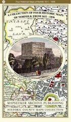 Collection of Four Historic Maps of Norfolk from 1611 - 1836 цена и информация | Исторические книги | 220.lv