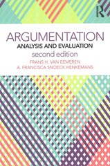 Argumentation: Analysis and Evaluation 2nd edition цена и информация | Исторические книги | 220.lv