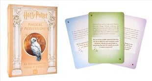 Harry Potter: Magical Meditations: 64 Inspirational Cards Based on the Wizarding World cena un informācija | Pašpalīdzības grāmatas | 220.lv