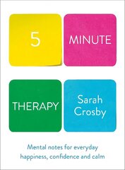 5 Minute Therapy cena un informācija | Pašpalīdzības grāmatas | 220.lv