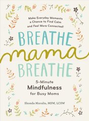 Breathe, Mama, Breathe: 5-Minute Mindfulness for Busy Moms cena un informācija | Pašpalīdzības grāmatas | 220.lv