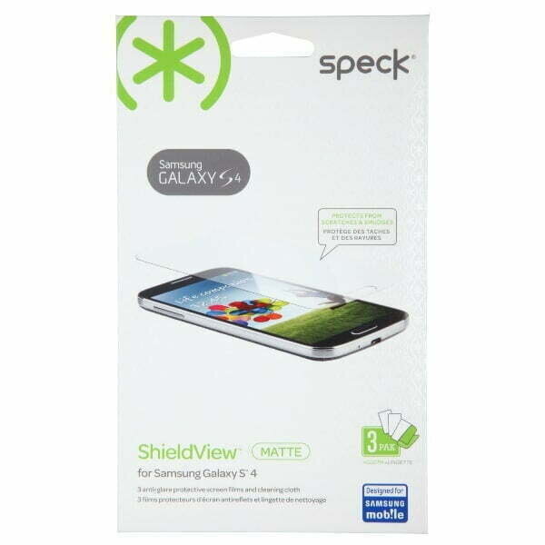 Speck ShieldView Matte Samsung Galaxy S4 (3 vnt.) cena un informācija | Ekrāna aizsargstikli | 220.lv