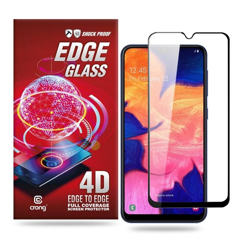 Crong Edge Samsung Galaxy A10 cena un informācija | Ekrāna aizsargstikli | 220.lv