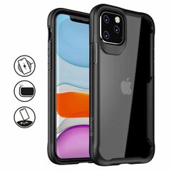 Crong Hybrid Clear iPhone 11 Pro vāciņš + hibrīds stikls 9H cena un informācija | Ekrāna aizsargstikli | 220.lv