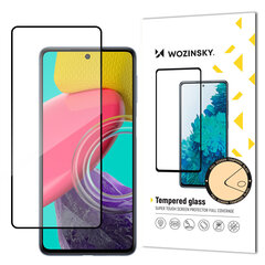 Aizsargstikls priekš Samsung Galaxy M53 5G, Wozinsky Super Tough Full Glue цена и информация | Защитные пленки для телефонов | 220.lv