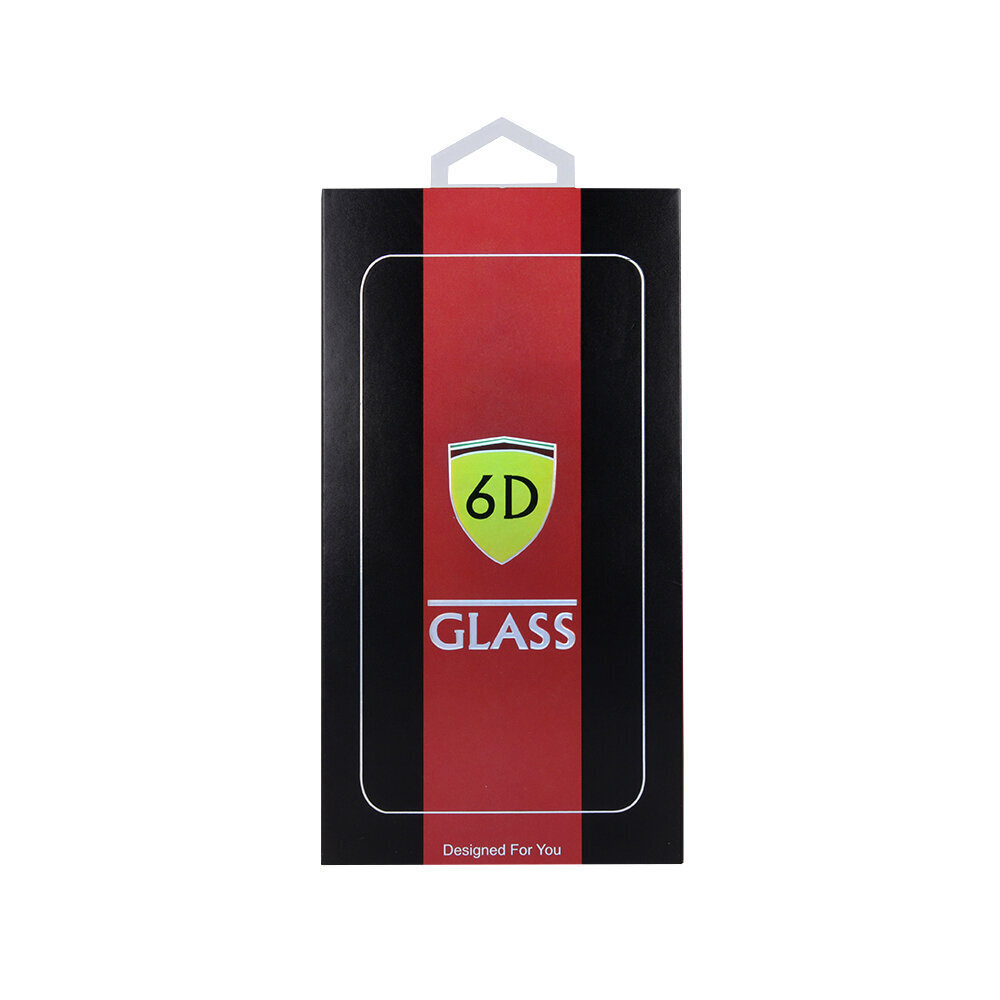 Tempered glass 6D for Samsung Galaxy A22 4G / A31 / A33 5G / M21 2021 / M22 4G / M32 4G black frame cena un informācija | Ekrāna aizsargstikli | 220.lv