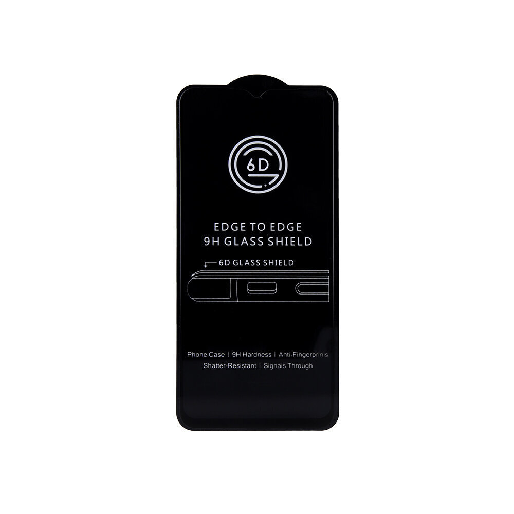 Tempered glass 6D for Samsung Galaxy S22 black frame цена и информация | Ekrāna aizsargstikli | 220.lv