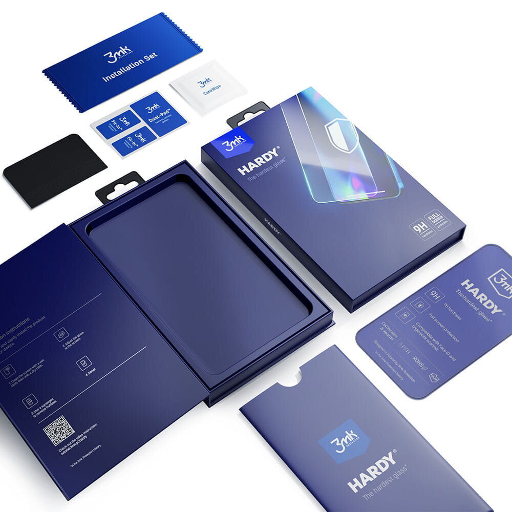 3mk tempered glass Hardy for Samsung Galaxy S21 5G cena un informācija | Ekrāna aizsargstikli | 220.lv