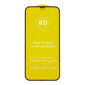 Tempered Glass 9D iPhone 13 Mini 5.4&quot; black frame cena un informācija | Ekrāna aizsargstikli | 220.lv