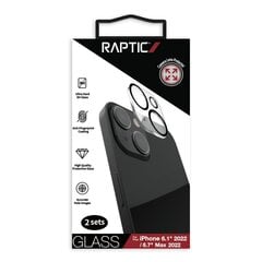 Raptic X-Doria kameras aizsardzība 2x iPhone 14 cena un informācija | Ekrāna aizsargstikli | 220.lv