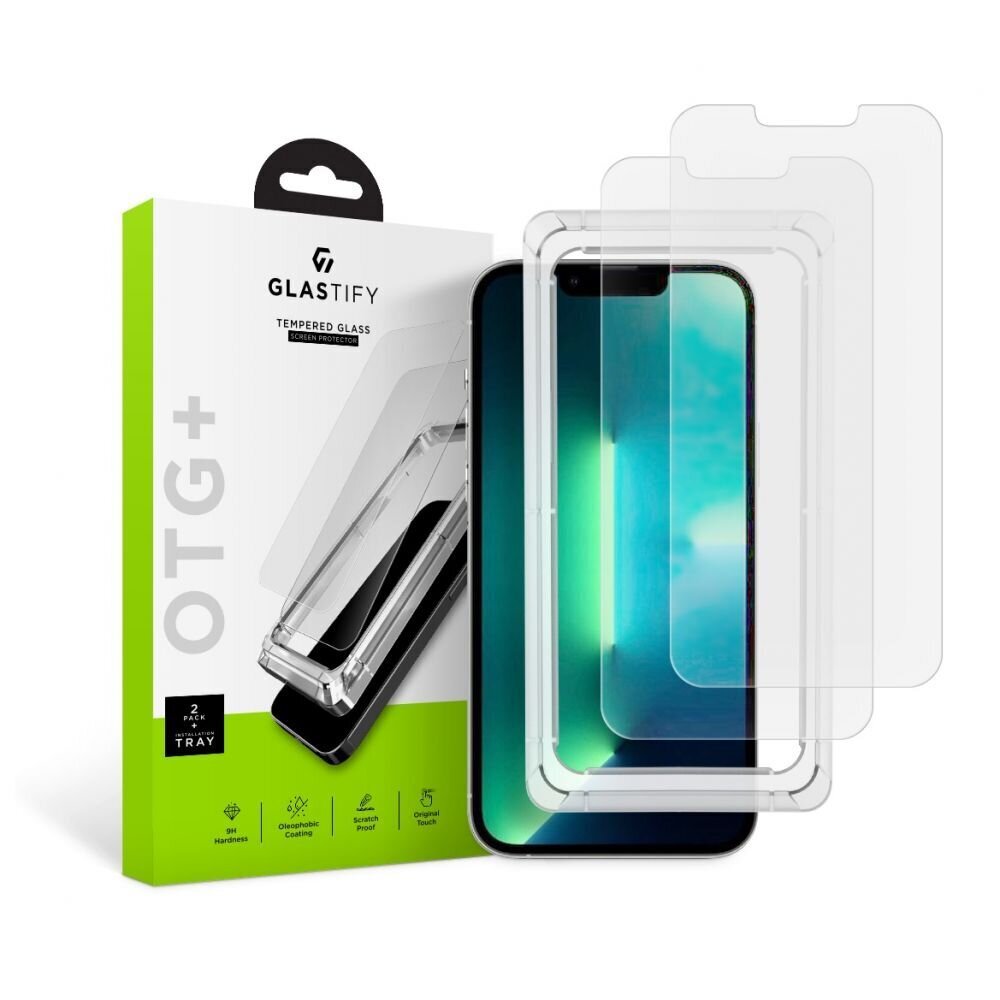 Spigen tempered glass Glastify Otg+ 2-Pack for iPhone 7 / 8 / SE 2020 / 2022 цена и информация | Ekrāna aizsargstikli | 220.lv