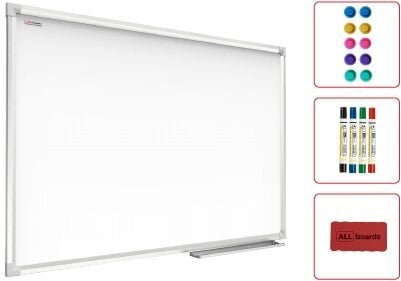 Sausās dzēšanas magnētiskā tāfele 60x40 цена и информация | Modelēšanas un zīmēšanas piederumi | 220.lv