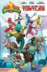 Mighty Morphin Power Rangers/Teenage Mutant Ninja Turtles cena un informācija | Fantāzija, fantastikas grāmatas | 220.lv