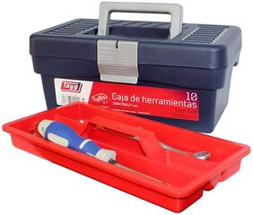 Instrumentu kaste Tayg 10, zila. cena un informācija | Instrumentu kastes | 220.lv