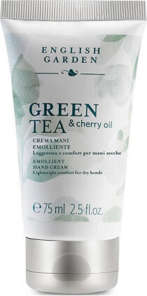 English Garden Green Tea Emollient roku krēms 75 ml cena un informācija | Ķermeņa krēmi, losjoni | 220.lv