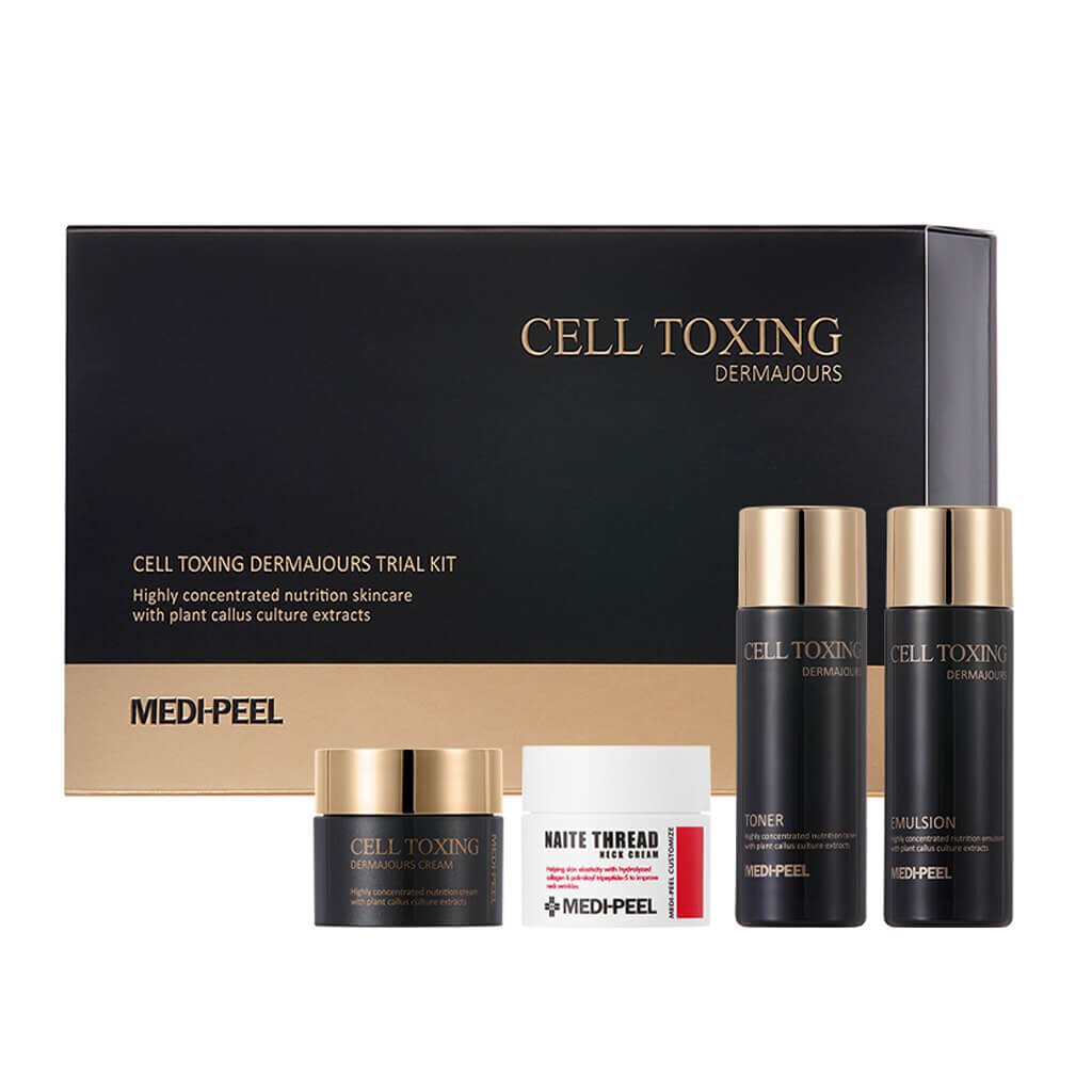 Medi Peel Cell Toxing Dermajours izmēģinājuma komplekts (30+30+10+10ml) цена и информация | Sejas krēmi | 220.lv