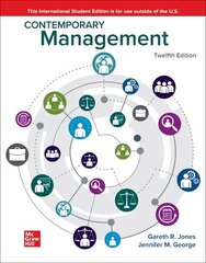 ISE Contemporary Management 12th edition цена и информация | Книги по экономике | 220.lv