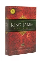 KJV Study Bible, Large Print, Hardcover, Red Letter: Second Edition Large type / large print edition, KJV Study Bible, Large Print, Hardcover, Red Letter Edition Large Print (11pt), Center Column cena un informācija | Garīgā literatūra | 220.lv