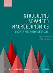 Introducing Advanced Macroeconomics: Growth and Business Cycles 3rd Revised edition цена и информация | Книги по экономике | 220.lv