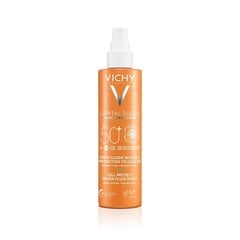 Защитный спрей от солнца для тела Vichy Capital Soleil 200 ml SPF 50+ цена и информация | Кремы от загара | 220.lv