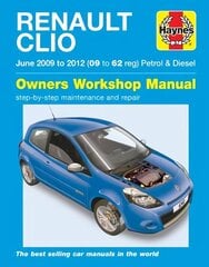 Renault Clio (Jun '09-'12) 09 To 62 cena un informācija | Ceļojumu apraksti, ceļveži | 220.lv