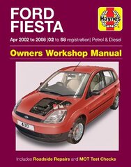 Ford Fiesta Petrol & Diesel Apr 02 - 08 (02 to 58 reg) цена и информация | Путеводители, путешествия | 220.lv