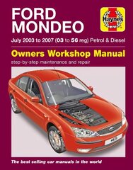 Ford Mondeo Petrol & Diesel (03-07) cena un informācija | Ceļojumu apraksti, ceļveži | 220.lv