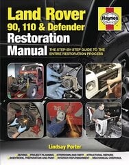 Land Rover 90, 110 & Defender Restoration Manual: Step-by-step guidance for owners and restorers cena un informācija | Ceļojumu apraksti, ceļveži | 220.lv