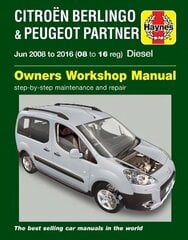 Citroen Berlingo & Peugeot Partner Diesel (June '08-'16) 08 To 16 цена и информация | Путеводители, путешествия | 220.lv