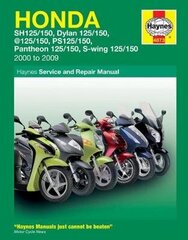 Honda 125 Scooters (SH, SES, NES, PES & FES 125) (00 - 09): 2000 to 2010 цена и информация | Путеводители, путешествия | 220.lv