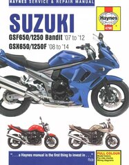 Suzuki GSF650/1250 Bandit & GSX650/1250F (07 - 14): 2007-2013 2nd Revised edition цена и информация | Путеводители, путешествия | 220.lv