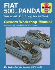 Fiat 500 & Panda Petrol & Diesel 04-12 cena un informācija | Ceļojumu apraksti, ceļveži | 220.lv