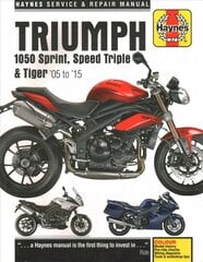 Triumph 1050 Sprint, Speed Triple & Tiger (05 - 15): '05 to '09 New edition цена и информация | Путеводители, путешествия | 220.lv