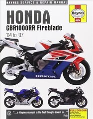 Honda CBR1000RR (04 -07): 04-07, 04-07 цена и информация | Путеводители, путешествия | 220.lv