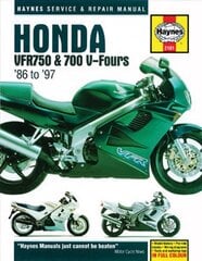 Honda VFR750 & 700 V-Fours (86-97): 86-97 cena un informācija | Ceļojumu apraksti, ceļveži | 220.lv