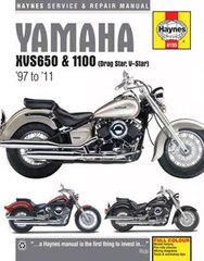 Yamaha XVS650 & 1100 Drag Star/V-Star (97 - 11): 1997 to 2011 цена и информация | Путеводители, путешествия | 220.lv