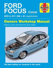 Ford Focus Diesel 05 to 11 (54 to 61) цена и информация | Путеводители, путешествия | 220.lv
