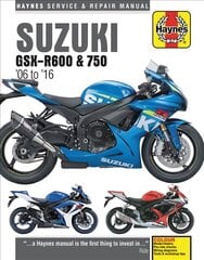 Suzuki GSX-R600 & 750 (06 - 16) 2nd Revised edition cena un informācija | Ceļojumu apraksti, ceļveži | 220.lv