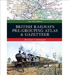 British Railways Pre-Grouping Atlas and Gazetteer 6th edition 6th Revised edition цена и информация | Путеводители, путешествия | 220.lv