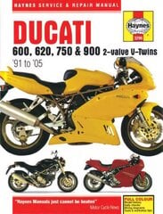 Ducati 600, 750 & 900 2-Valve V-Twins (91 - 05) cena un informācija | Ceļojumu apraksti, ceļveži | 220.lv