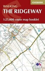Ridgeway Map Booklet: 1:25,000 OS Route Mapping цена и информация | Путеводители, путешествия | 220.lv