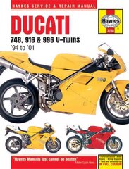 Ducati 748, 916 & 996 цена и информация | Путеводители, путешествия | 220.lv